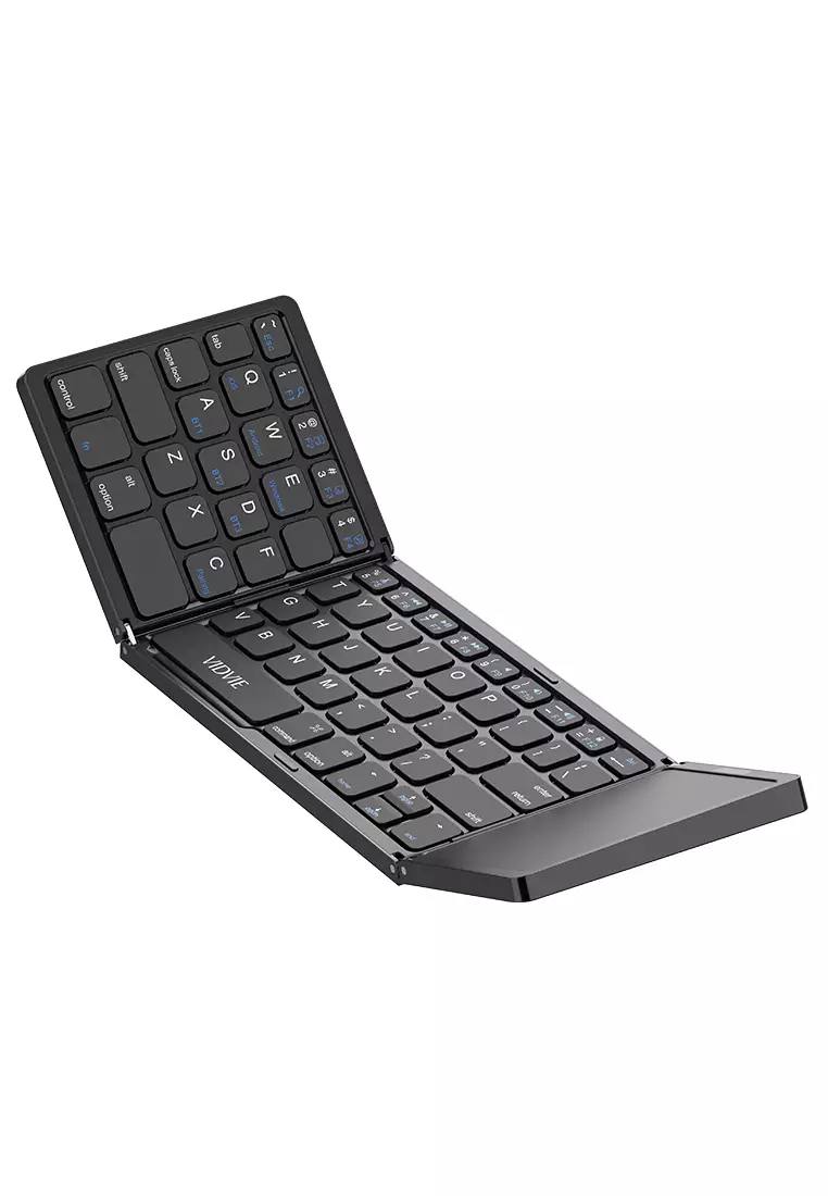 کیبورد بی‌سیم تاشو ویدوی مدل VIDVIE KB03 تاچپد دار